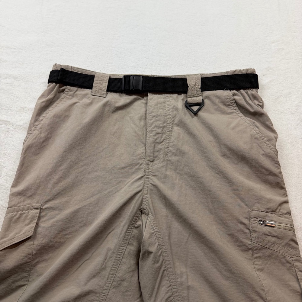 Columbia Silver Ridge Convertible Cargo Pants Mens 30x30 Khaki Excellent XM8003 - Picture 3 of 16